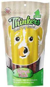 Plato New Thinkers Natural Duck Sticks Dog Treats - 10 - oz - {L + x}