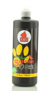 Plato Wild Alaskan Salmon Oil For Dogs And Cats-32-oz-{L+1x} 859554001519