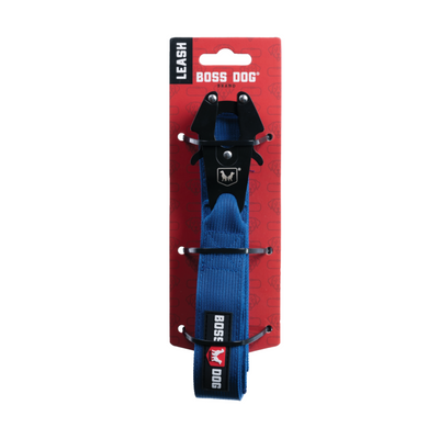 Boss Dog Tactical Dog Leash Blue 4 ft 850010391410