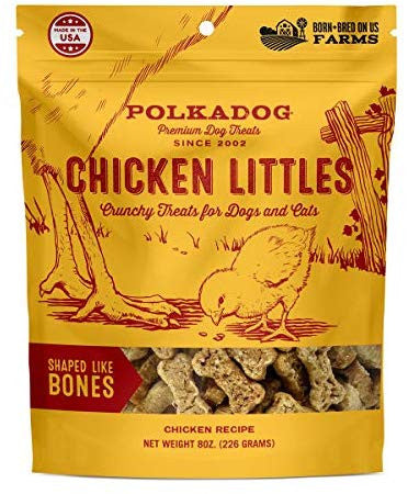 Polka Dog Bakery Chicken Little Bones 8oz {L + x}