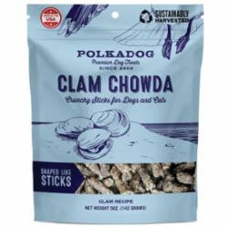 Polka Dog Bakery Dog Clam Chowda 5oz {L+x} 858160007045