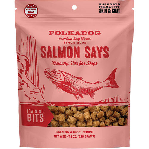 Polka Dog Bakery Salmon Says Training Bits 5lb Bulk