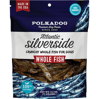 Polka Dog Grain Free Atlantic Silverside 2.5oz Pouch