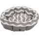 Prc Bed Rnd Zz Gy 21in{L - 2} - Dog