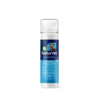 NaturVet Calming Lickable Health Supplement for Dogs 6 oz 797801300704