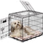 Precision 2 Door Great Crate for Dog Black 24 in