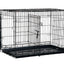 Precision 2 Door Great Crate for Dog Black 36 in