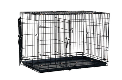 Precision 2 Door Great Crate for Dog Black 36 in