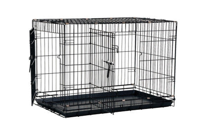 Precision 2 Door Great Crate for Dog Black 36