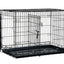 Precision 2 Door Great Crate for Dog Black 42