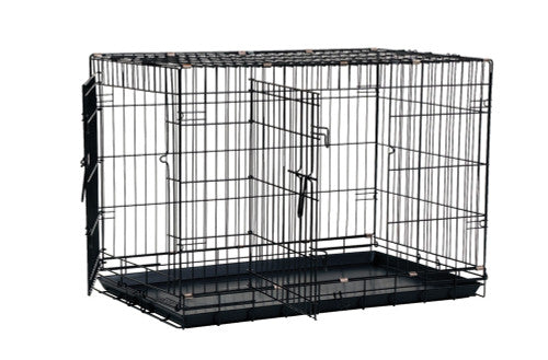 Precision 2 Door Great Crate for Dog Black 42