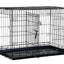 Precision 2 Door Great Crate for Dog Black 48 in