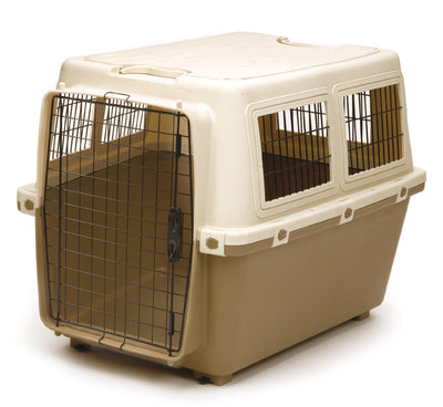 Precision Cargo Dog Kennel Tan 32 in