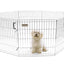 Precision Exercise Pen Silver 24 in - Dog