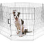 Precision Exercise Pen Silver 36 in - Dog