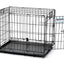 Precision ProValu 1 Door Wire Dog Crate Black 19