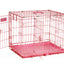 Precision ProValu Dog Crate 2000 2 Door Pink 24 in