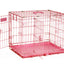 Precision ProValu Dog Crate 2000 2 Door Pink 24