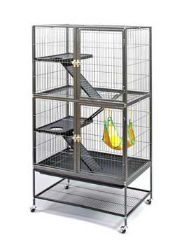 Prevue Feisty Ferret Home Floor Cage 31x20x55" {L-b}480281 048081004852