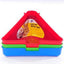Prevue Hendryx Ferret / Rabbit Litter Pan (corner - 80740 {L + 1}480283 - Small - Pet