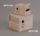Prevue Keet Nest Box Wood (Outside Mount) {L - b}480051 - Bird
