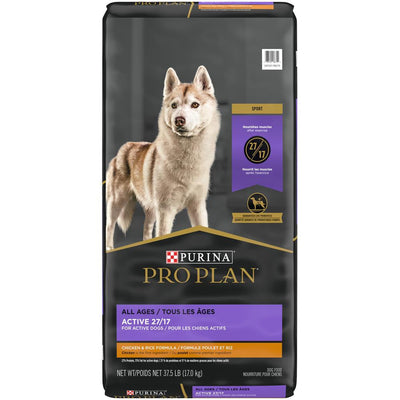 Pro Plan Active 27/17 Chicken Dog Food 37.5 lb 038100186799