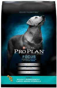 Pro Plan Dog Weight Management Large Breed 34 lb. {L-1}381501 038100132505