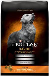 Pro Plan Shredded Blend Chicken/Rice 18lb {L - 1}381433 - Dog