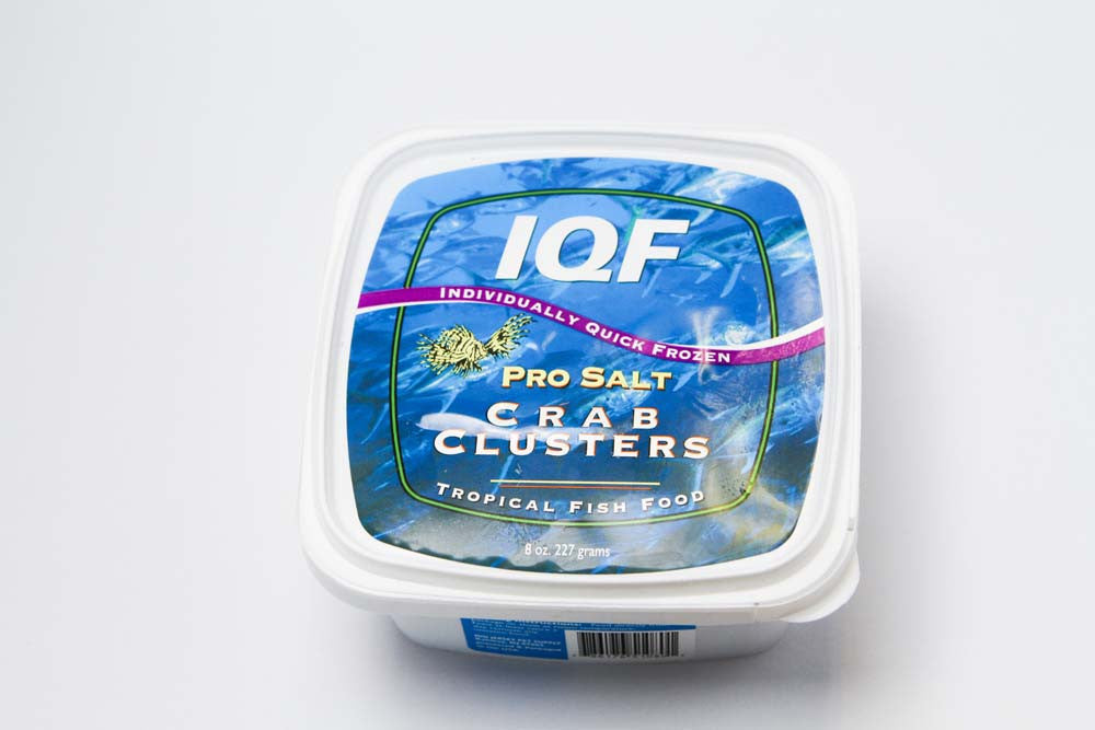 Pro Salt Crab Clusters IQF-Individually Quick Frozen Fish Food 8 oz SD-5