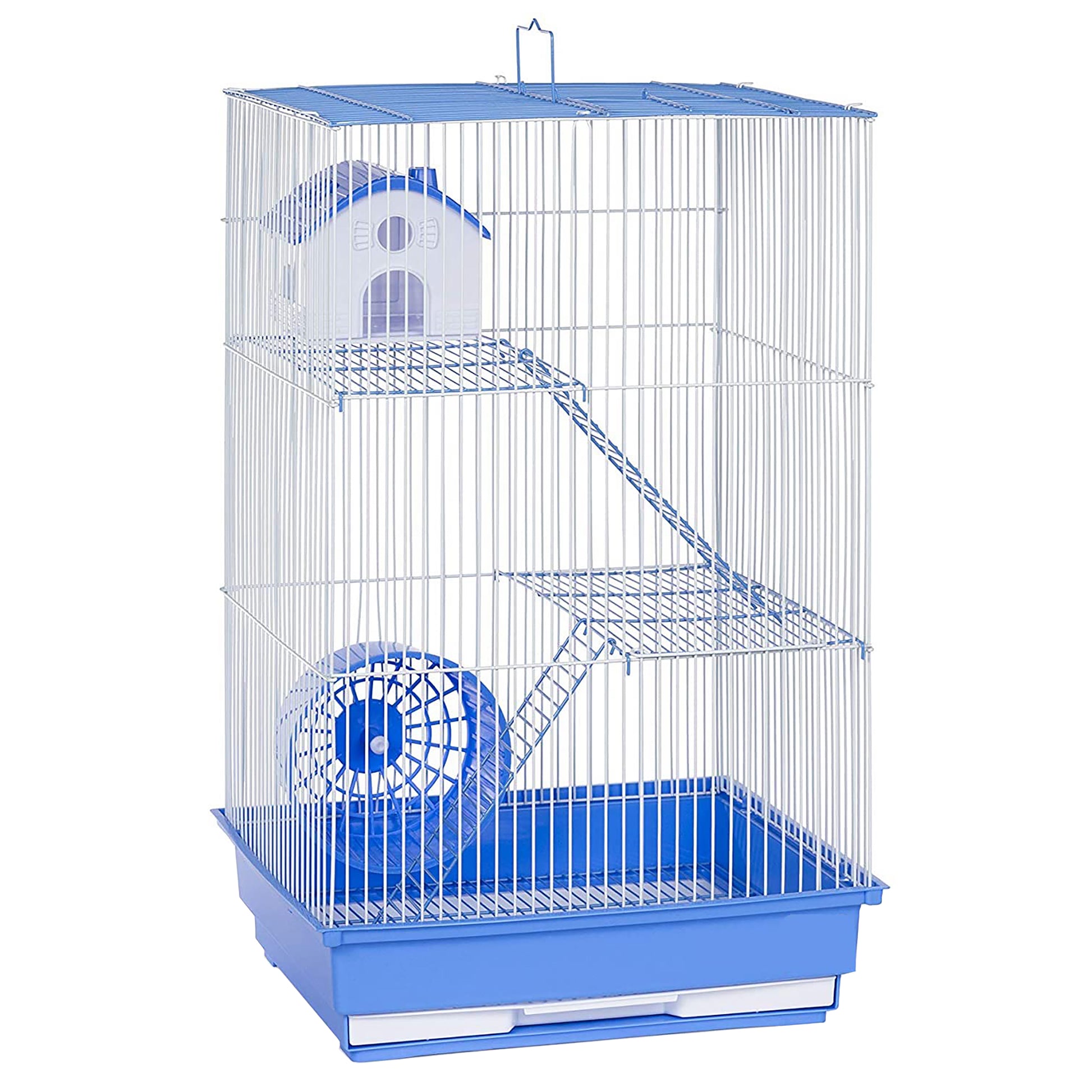 A & E Cages Nibbles Hamster & Gerbil Cage Tall 3-Level 4ea/14In X 11In X 22 in, 4 pk 644472014853