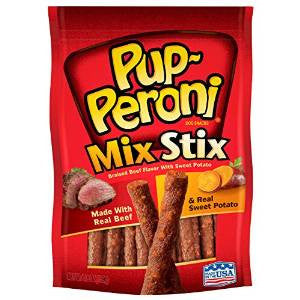 Pupperoni Mix Stix Beef/Sweet Potato 8/5.6 oz. {L + 1} 799915 - Dog