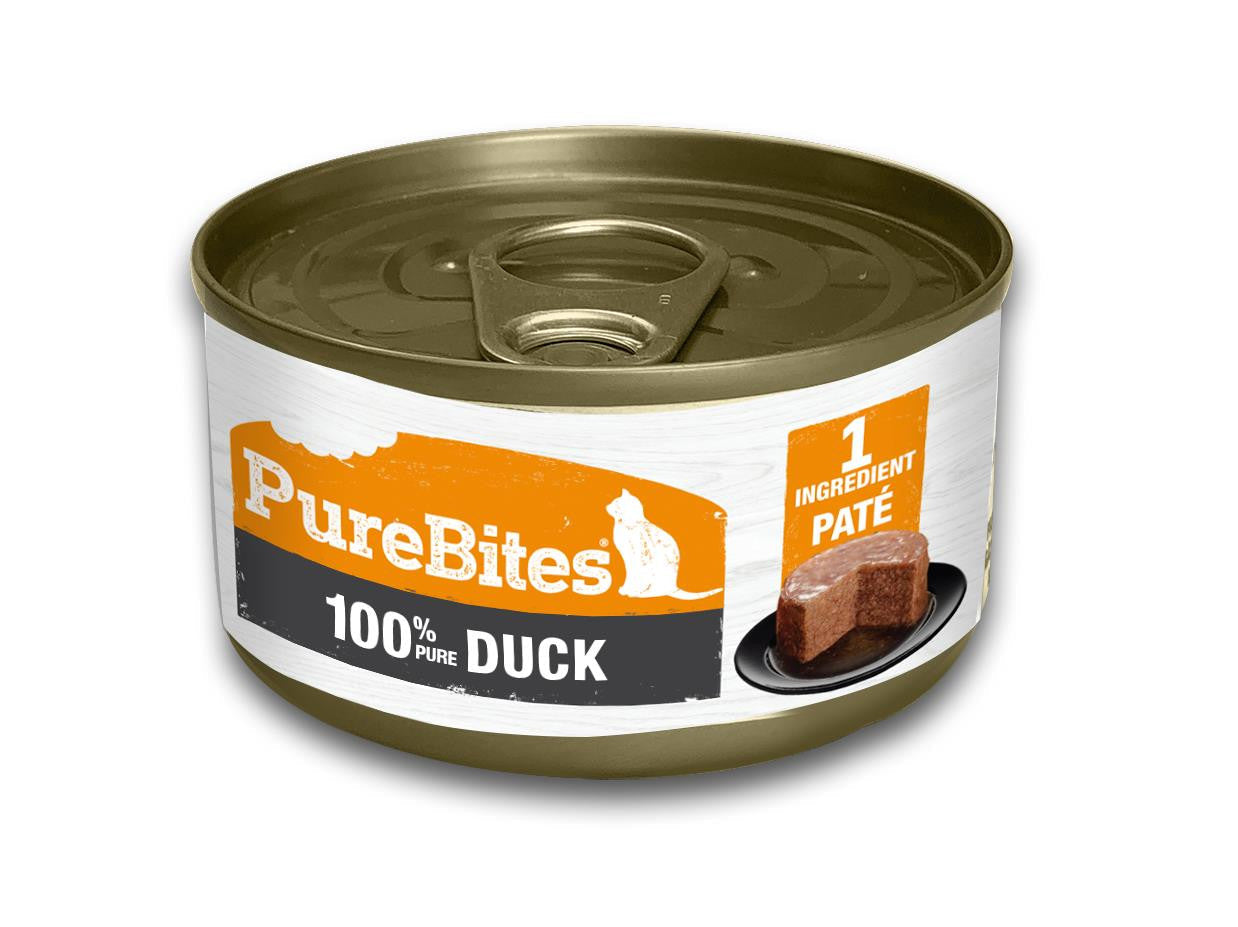 PureBites 100% Pure Duck Pate 12 / 2.5 oz 878968002059