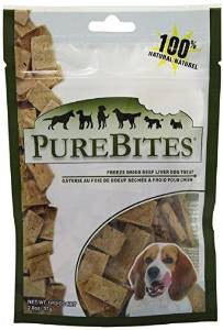 PureBites Beef/Liver Freeze Dried Treats 2 oz. {L + b}789001 (DD) - Dog