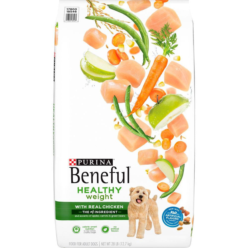 Purina Beneful Healthy Weight Dry Dog Food,Chicken 28lb {L-1} 178882 017800185462