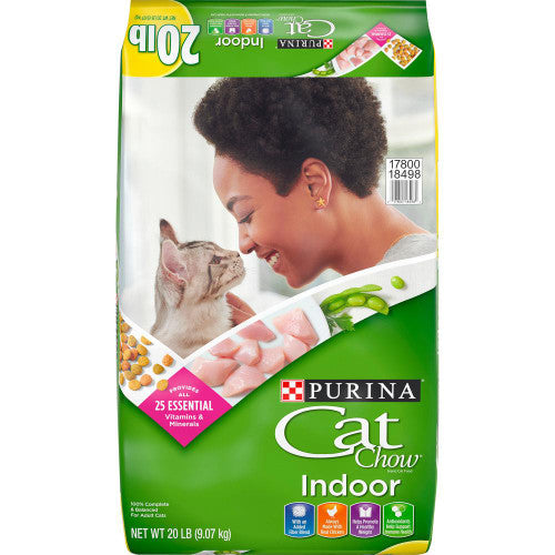 Purina Cat Chow Indoor Dry Food 20lb {L - 1} 178867