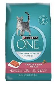 Purina One Adult Cat Salmon & Tuna 16lb {L-1} 178609 017800431194