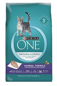 Purina One Advanced Nutrition Hairball Formula Dry Cat Food-16-lb-{L-1} 017800012621