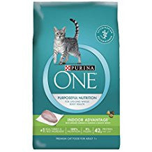 Purina One Indoor Advantage Cat Food 22lb{l-1}178316 017800144094