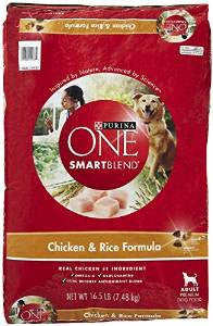 Purina One Smartblend Adult Dog Chicken/Rice 16.5lb {L - 1}178546