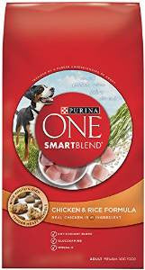 Purina One Smartblend Adult Dog Chicken/Rice 31.1lb {L-1} 178548 017800149396