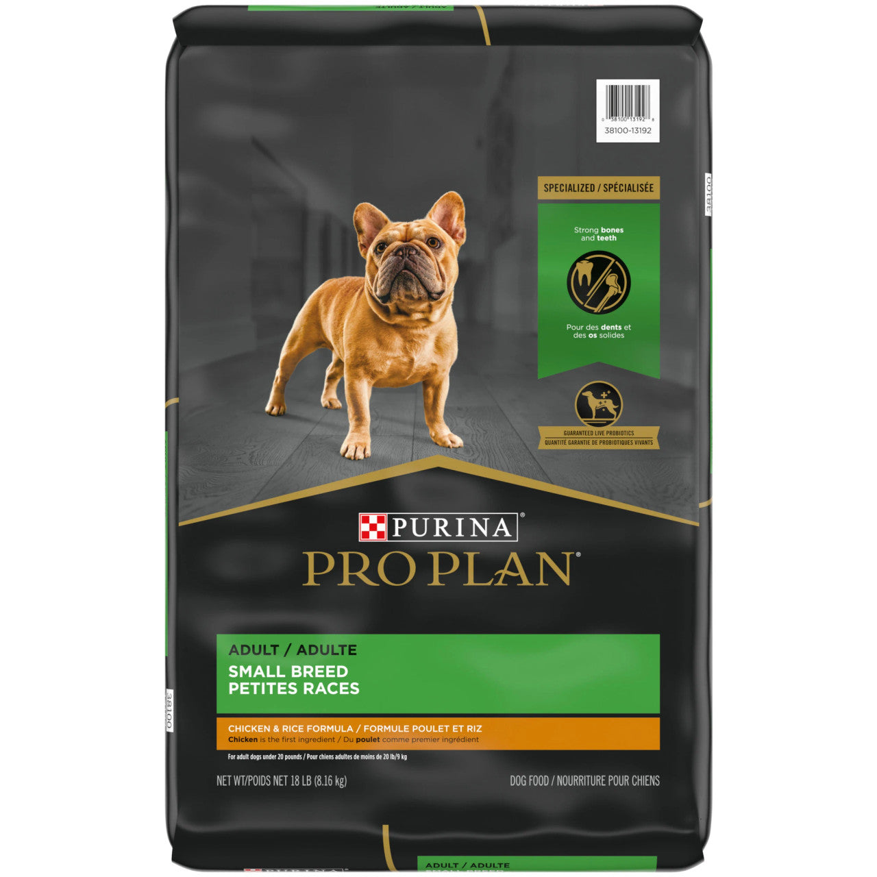 Purina Pro Plan Focus Adult Small Breed Formula Dry Dog Food-18-lb-{L+1} 038100131928