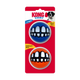 KONG Grinz by Rogz Variety Ball Dog Toys Large, 2 pk 035585492087