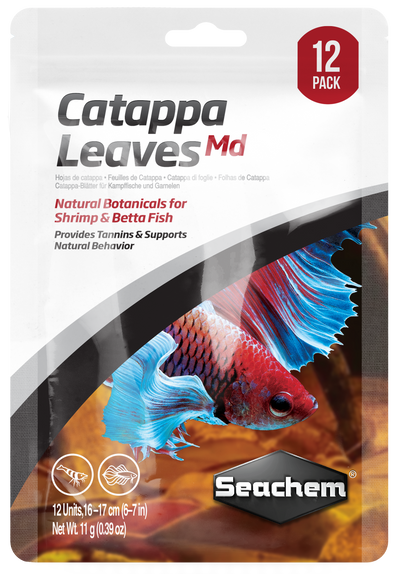 Seachem Laboratories Catappa Water Conditioner Tea Bags Medium, 12 pk 000116000093