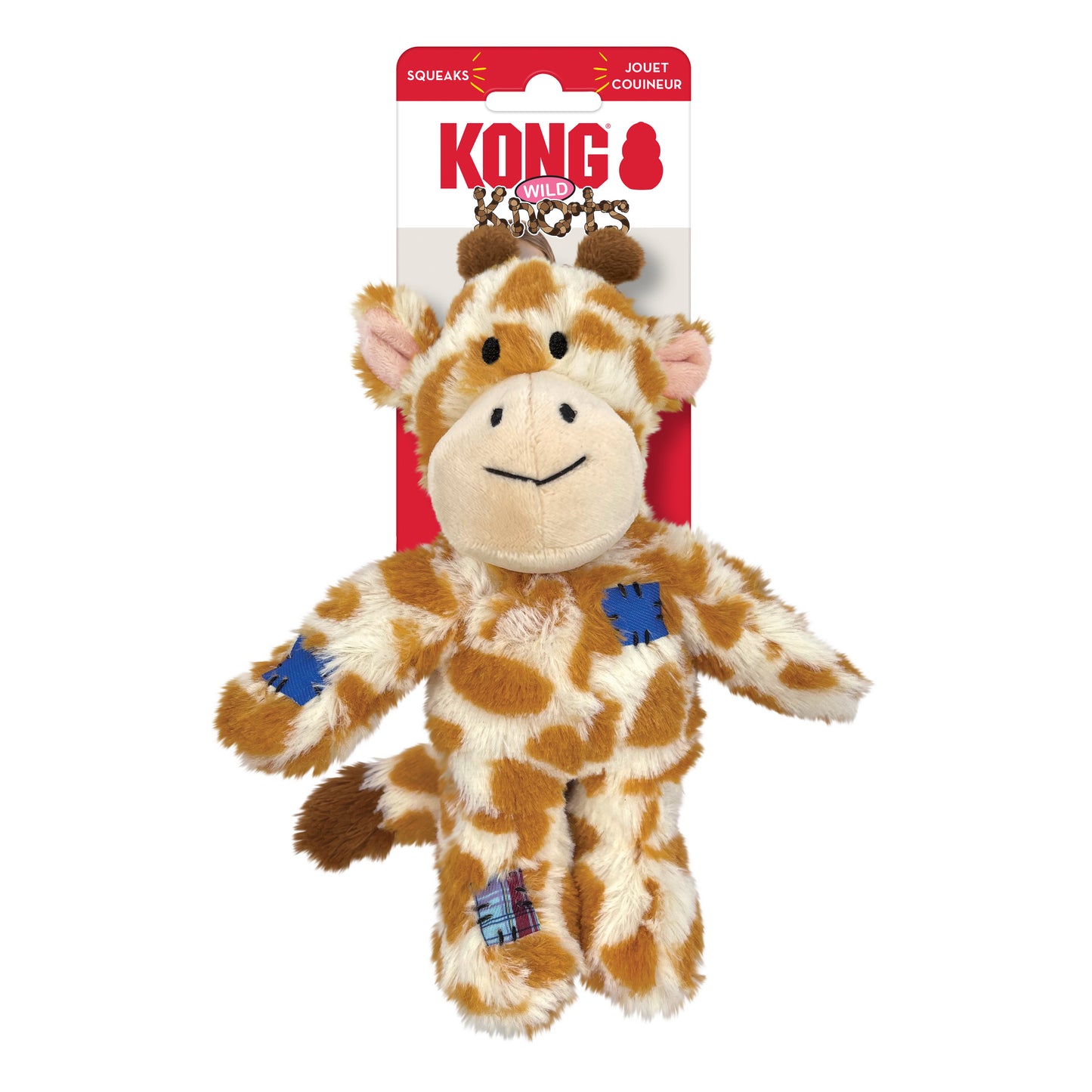 KONG Wild Knots Dog Toy Giraffe Small/Large 035585509402