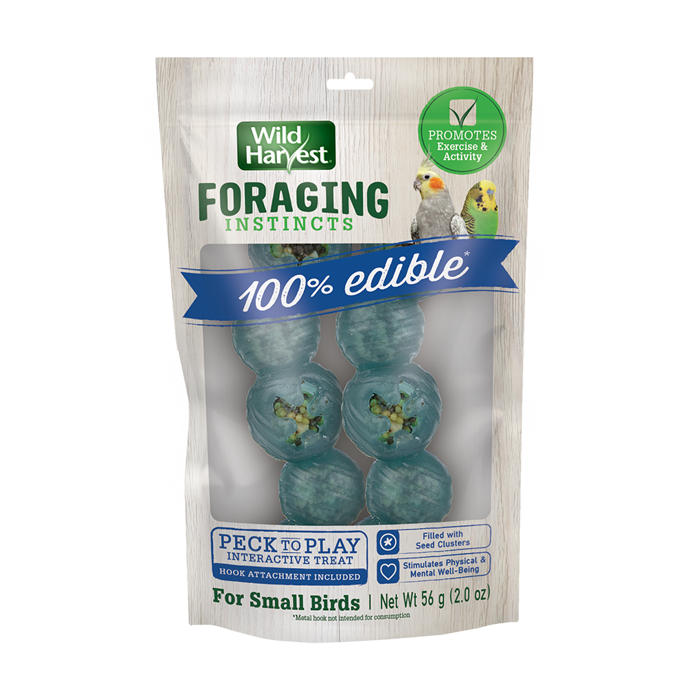 Wild Harvest Foraging Instincts Peck to Play Bird Treat 2 oz 026851992615