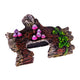 Blue Ribbon Pet Products Log Hideaway w/Vines Ornament 030157020507