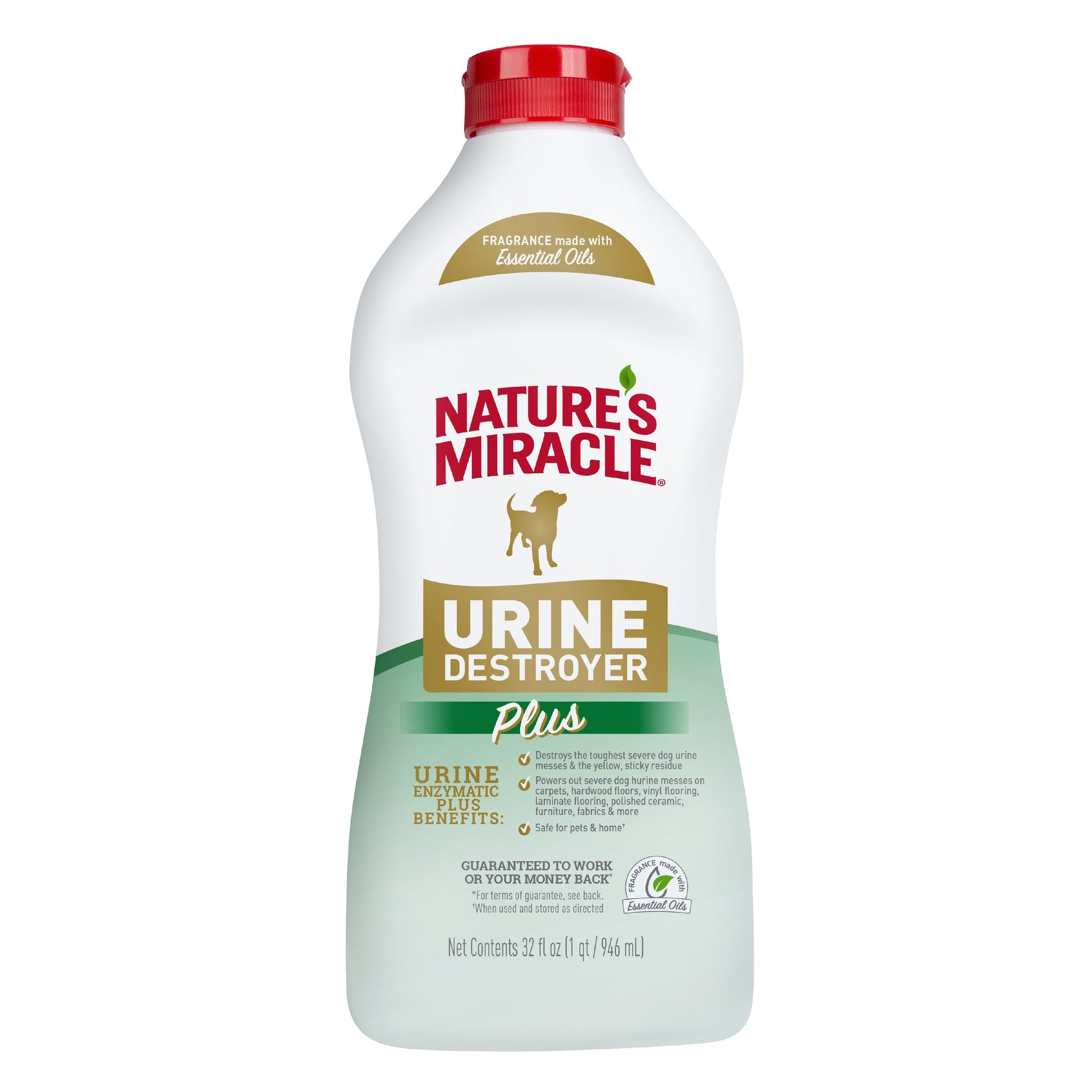 Nature's Miracle Dog Urine Destroyer Plus Squeeze 32 oz 018065983688