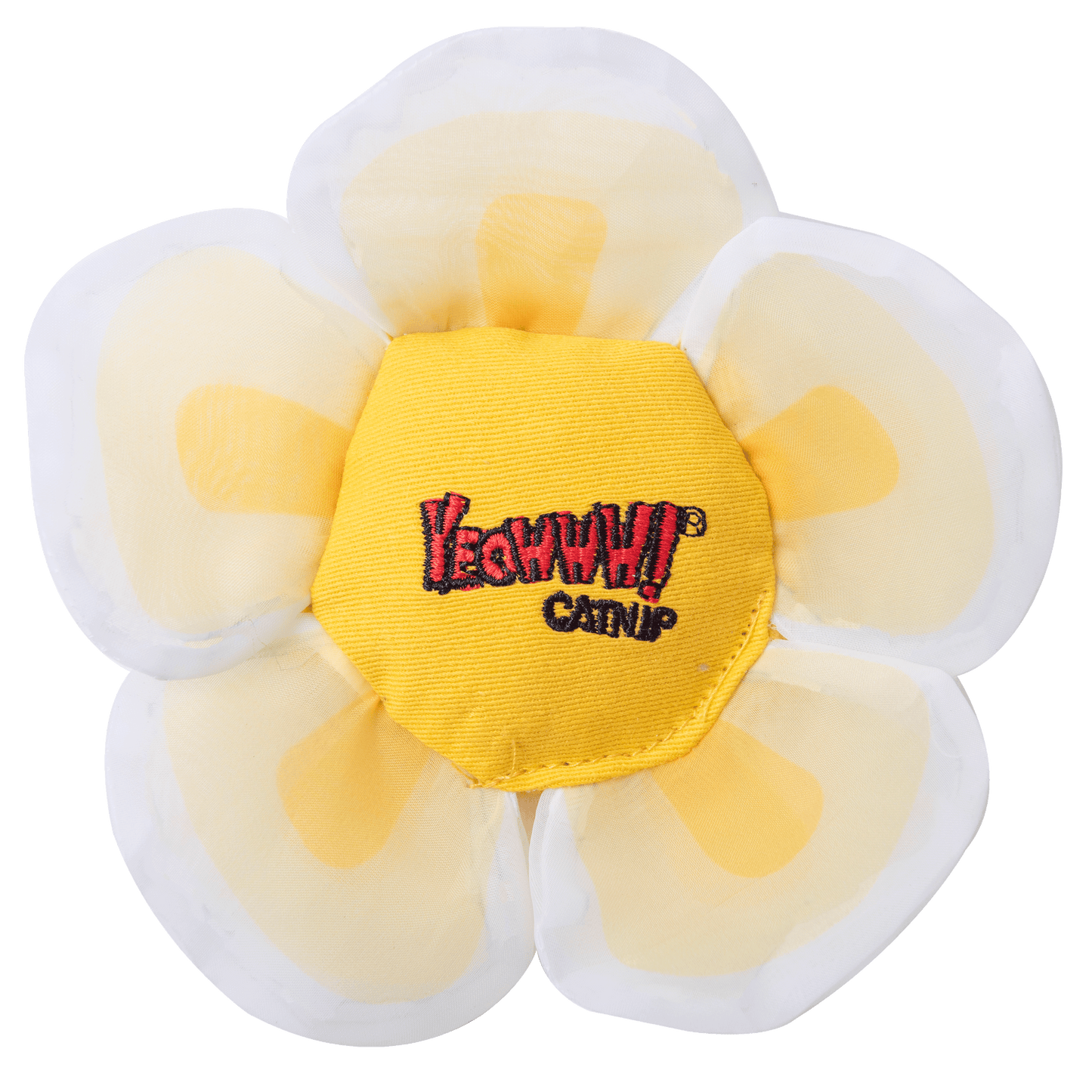 Yeowww! Daisy's Flower Tops Catnip Cat Toy White 812402001239
