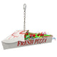 A & E Cages Happy Beaks Pizza Takeout Bird Toy 644472991987
