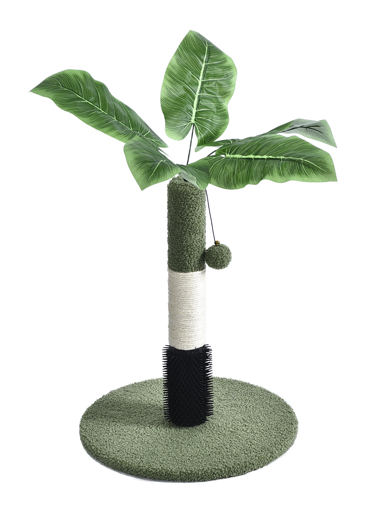 Max & Marlow Palm Tree w/ Toy Scratch Post 25.2 in 810162076665